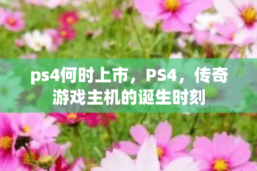 ps4何时上市,PS4,传奇游戏主机的诞生时刻 ps4何时上市,PS4,传奇游戏主机的诞生时刻