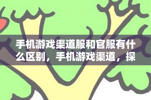 手机游戏渠道服和官服有什么区别，手机游戏渠道，探索与解析