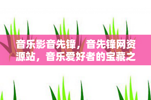音乐影音先锋，音先锋网资源站，音乐爱好者的宝藏之地