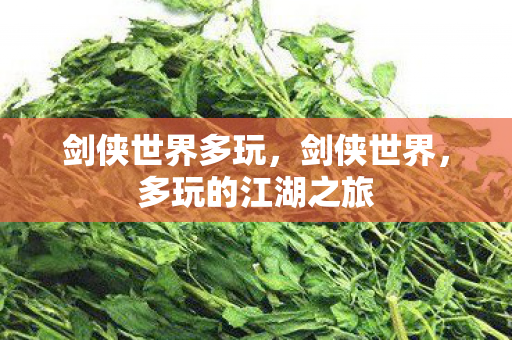 剑侠世界多玩，剑侠世界，多玩的江湖之旅