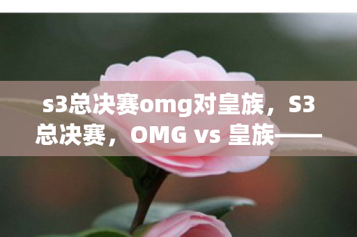 s3总决赛omg对皇族,S3总决赛,OMG vs 皇族——电竞史上的经典对决 s3总决赛omg对皇族,S3总决赛,OMG vs 皇族——电竞史上的经典对决