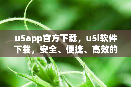 u5app官方下载,u5i软件下载,安全、便捷、高效的软件获取方式 u5app官方下载,u5i软件下载,安全、便捷、高效的软件获取方式