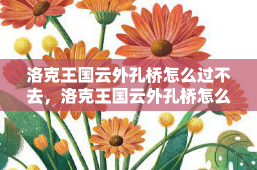 洛克王国云外孔桥怎么过不去,洛克王国云外孔桥怎么过?详细攻略带你轻松通关 洛克王国云外孔桥怎么过不去,洛克王国云外孔桥怎么过?详细攻略带你轻松通关