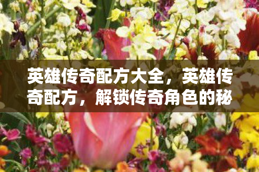 英雄传奇配方大全，英雄传奇配方，解锁传奇角色的秘密