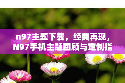 n97主题下载，经典再现，N97手机主题回顾与定制指南