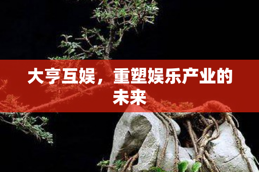 大亨互娱,重塑娱乐产业的未来 大亨互娱,重塑娱乐产业的未来