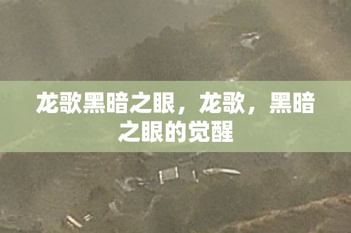 龙歌黑暗之眼，龙歌，黑暗之眼的觉醒