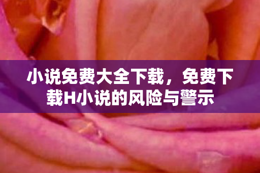 小说免费大全下载，免费下载H小说的风险与警示