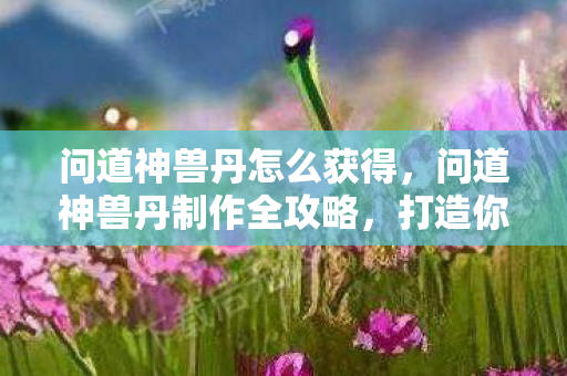 问道神兽丹制作全攻略图片