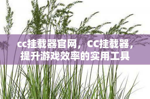 提升游戏效率的实用工具图片