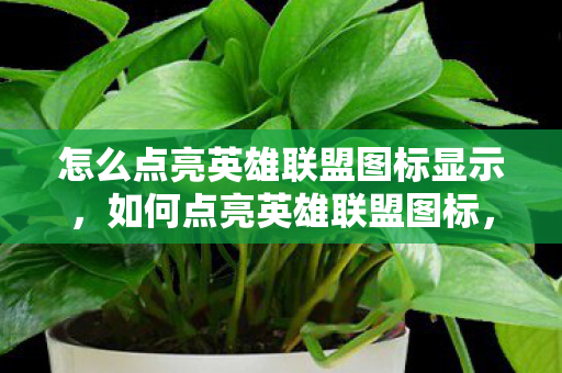 怎么点亮英雄联盟图标显示，如何点亮英雄联盟图标，解锁成就与荣耀的指南