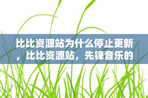 比比资源站为什么停止更新图片