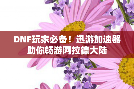 迅游加速器助你畅游阿拉德大陆图片