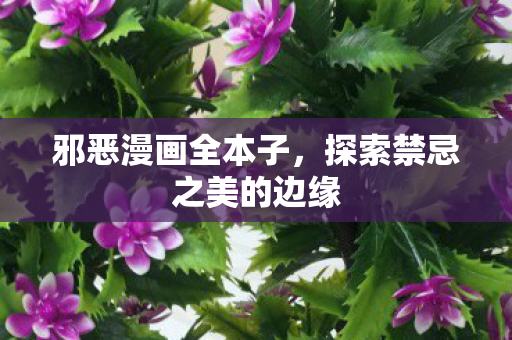 邪恶漫画全本子，探索禁忌之美的边缘
