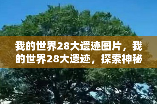 我的世界28大遗迹图片，我的世界28大遗迹，探索神秘世界的奇妙之旅