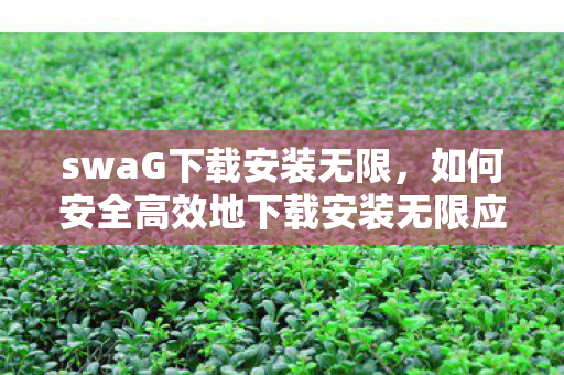 swaG下载安装无限,如何安全高效地下载安装无限应用 swaG下载安装无限,如何安全高效地下载安装无限应用