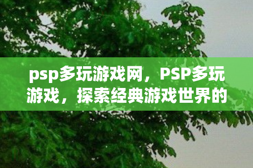 psp多玩游戏网，PSP多玩游戏，探索经典游戏世界的无限可能