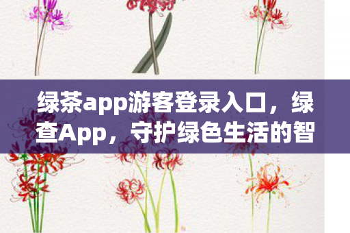 绿茶app游客登录入口，绿查App，守护绿色生活的智能助手
