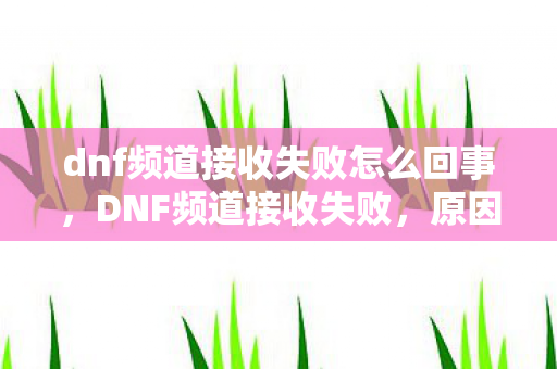 dnf频道接收失败怎么回事，DNF频道接收失败，原因与解决方案