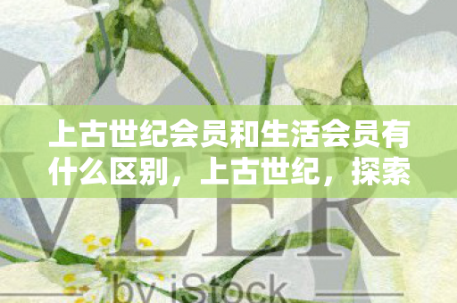 上古世纪会员和生活会员有什么区别，上古世纪，探索虚拟世界的无限可能