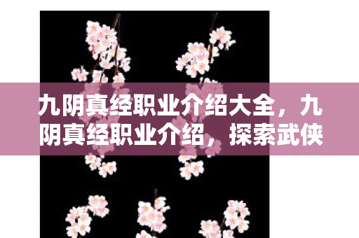 九阴真经职业介绍大全,九阴真经职业介绍,探索武侠世界的多样角色 九阴真经职业介绍大全,九阴真经职业介绍,探索武侠世界的多样角色
