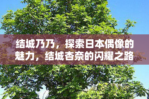 结城乃乃,探索日本偶像的魅力,结城杏奈的闪耀之路 结城乃乃,探索日本偶像的魅力,结城杏奈的闪耀之路