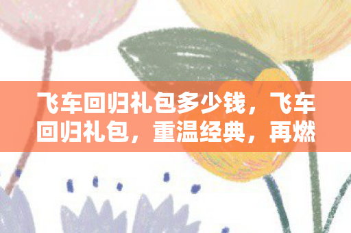 飞车回归礼包多少钱，飞车回归礼包，重温经典，再燃激情