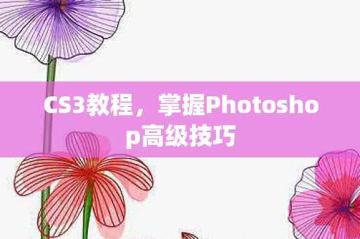 CS3教程，掌握Photoshop高级技巧