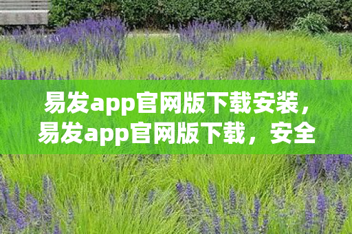 易发app官网版下载安装，易发app官网版下载，安全、便捷、高效的全新体验