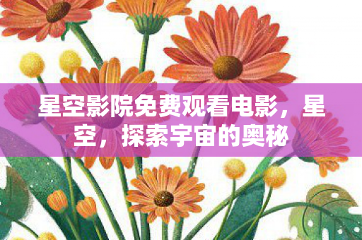 星空影院免费观看电影,星空,探索宇宙的奥秘 星空影院免费观看电影,星空,探索宇宙的奥秘