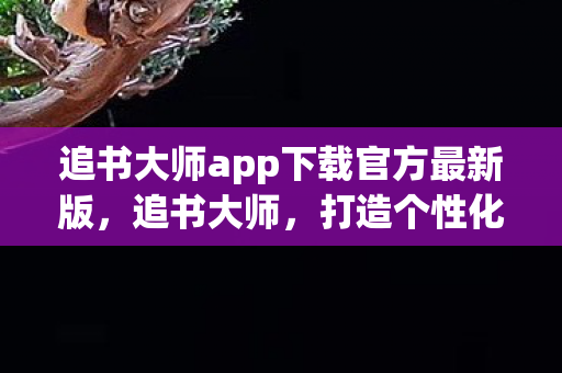 追书大师app下载官方最新版，追书大师，打造个性化阅读体验，尽享海量小说资源