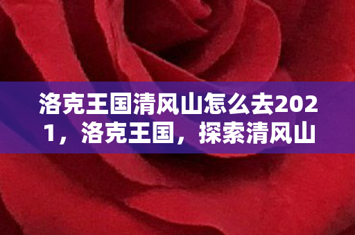 洛克王国清风山怎么去2021图片