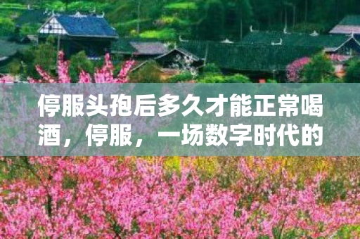 停服头孢后多久才能正常喝酒图片