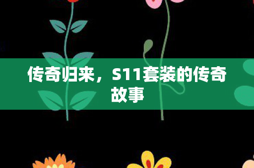 S11套装的传奇故事图片