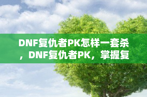 DNF复仇者PK怎样一套杀图片