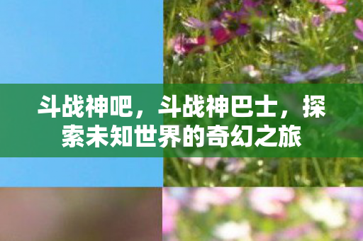 斗战神吧，斗战神巴士，探索未知世界的奇幻之旅