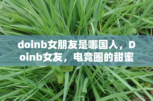 doinb女朋友是哪国人图片