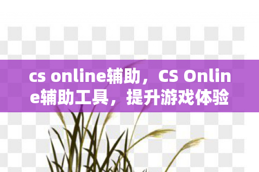 提升游戏体验还是破坏游戏平衡图片