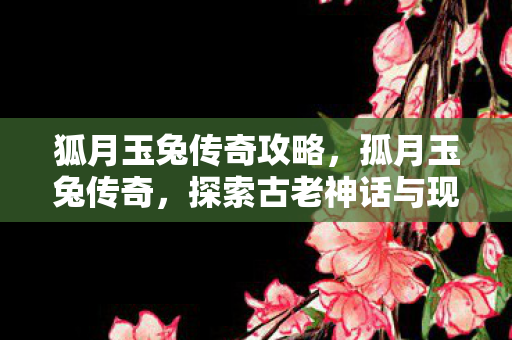 狐月玉兔传奇攻略，孤月玉兔传奇，探索古老神话与现代文化的交融