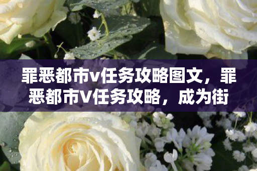 罪恶都市v任务攻略图文，罪恶都市V任务攻略，成为街头霸主的终极指南