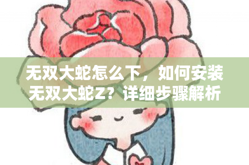 无双大蛇怎么下，如何安装无双大蛇Z？详细步骤解析