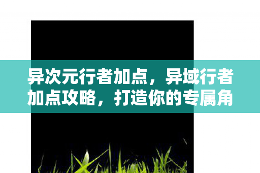 异次元行者加点，异域行者加点攻略，打造你的专属角色