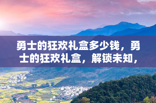 勇士的狂欢礼盒多少钱图片