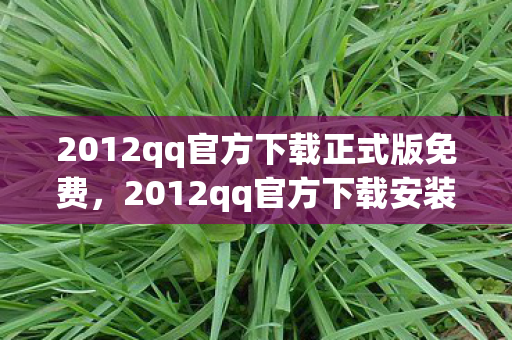2012qq官方下载正式版免费,2012qq官方下载安装,回忆与重连的桥梁 2012qq官方下载正式版免费,2012qq官方下载安装,回忆与重连的桥梁
