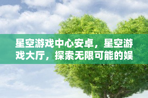 星空游戏中心安卓，星空游戏大厅，探索无限可能的娱乐新天地