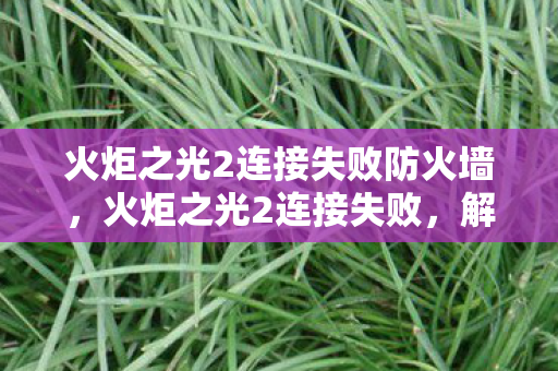 解决游戏连接问题的全面指南图片