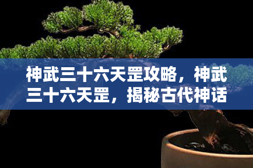 神武三十六天罡攻略，神武三十六天罡，揭秘古代神话中的英雄群像