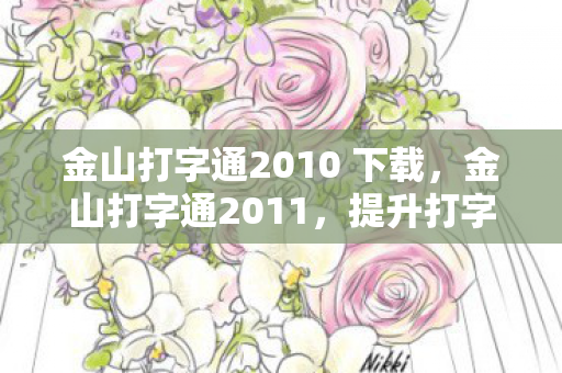 金山打字通2010 下载图片