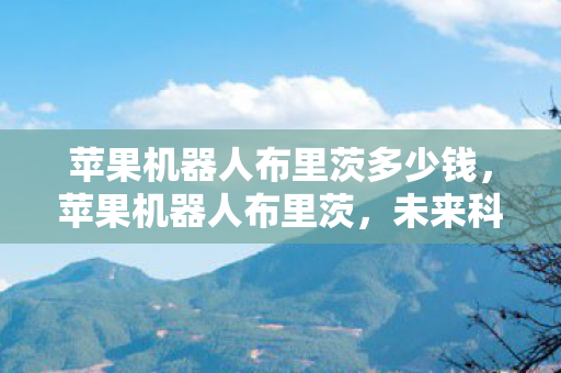 苹果机器人布里茨多少钱图片