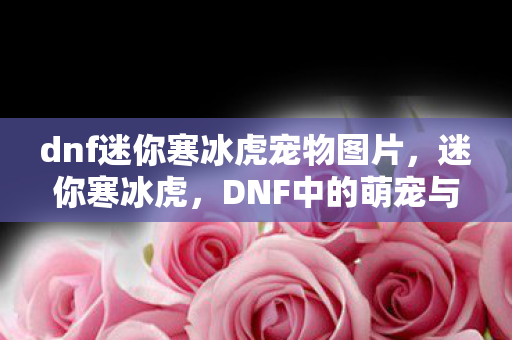 dnf迷你寒冰虎宠物图片图片